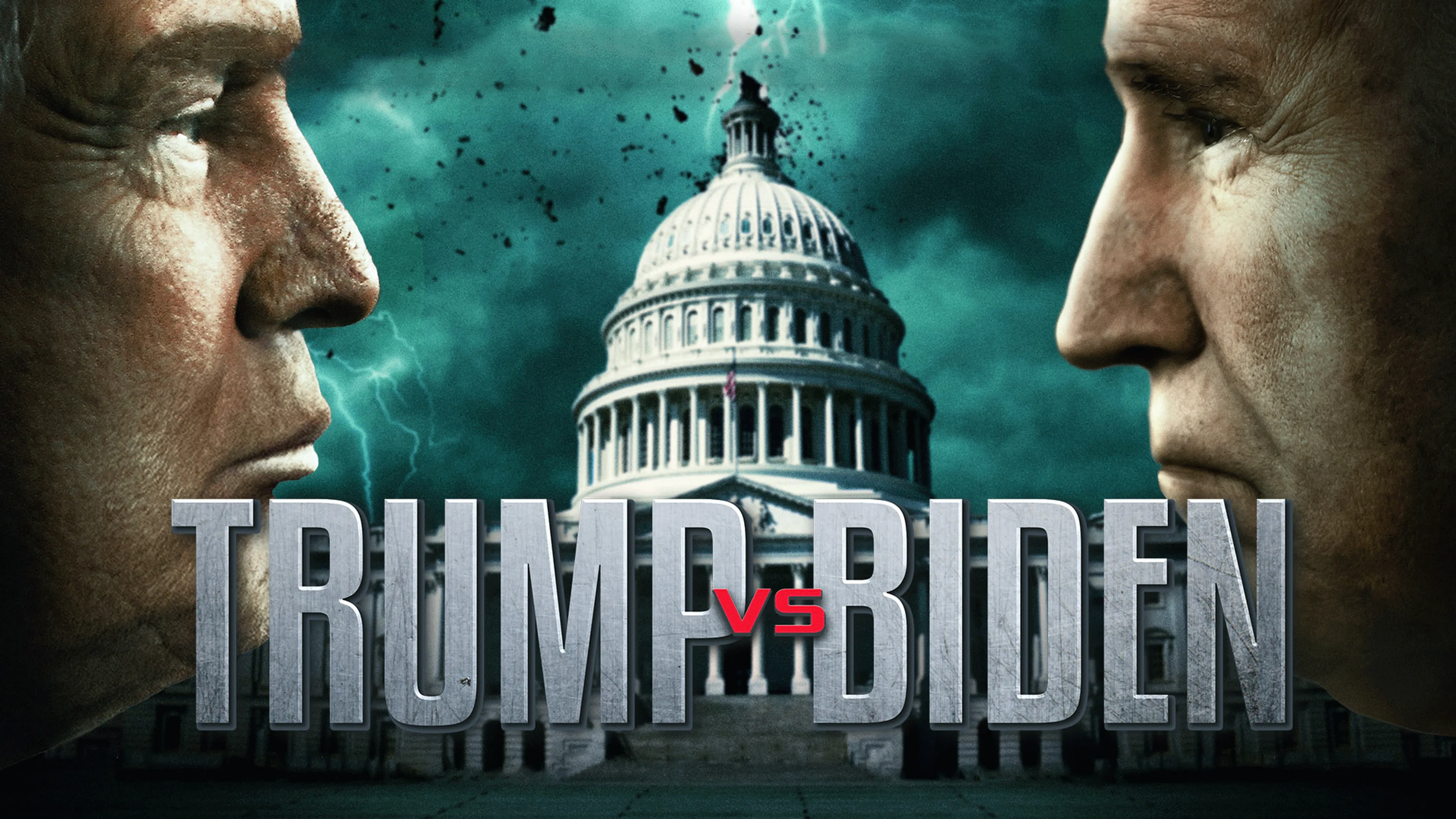 Trump vs. Biden poster
